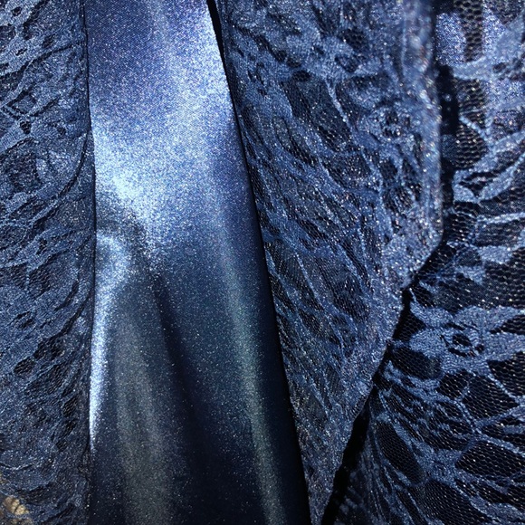 Navy Blue Formal Dress - Picture 5 of 6